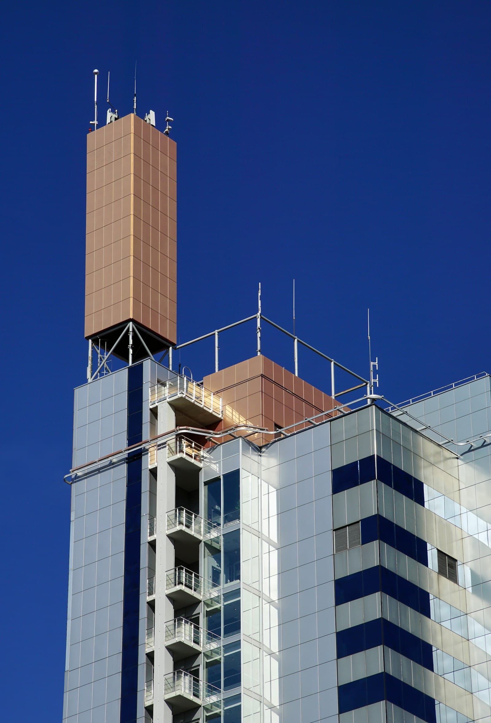 Modern apartment buildings in Pirita, Tallinn